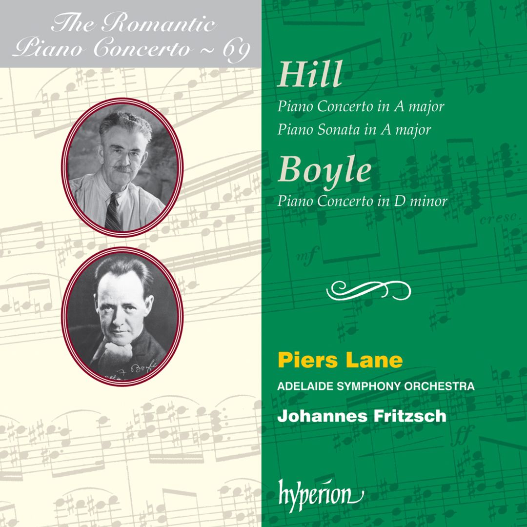 Piers Lane - Hill & Boyle - The Romantic Piano Concerto 69 (2016) [Hyperion FLAC 24bit/96kHz]