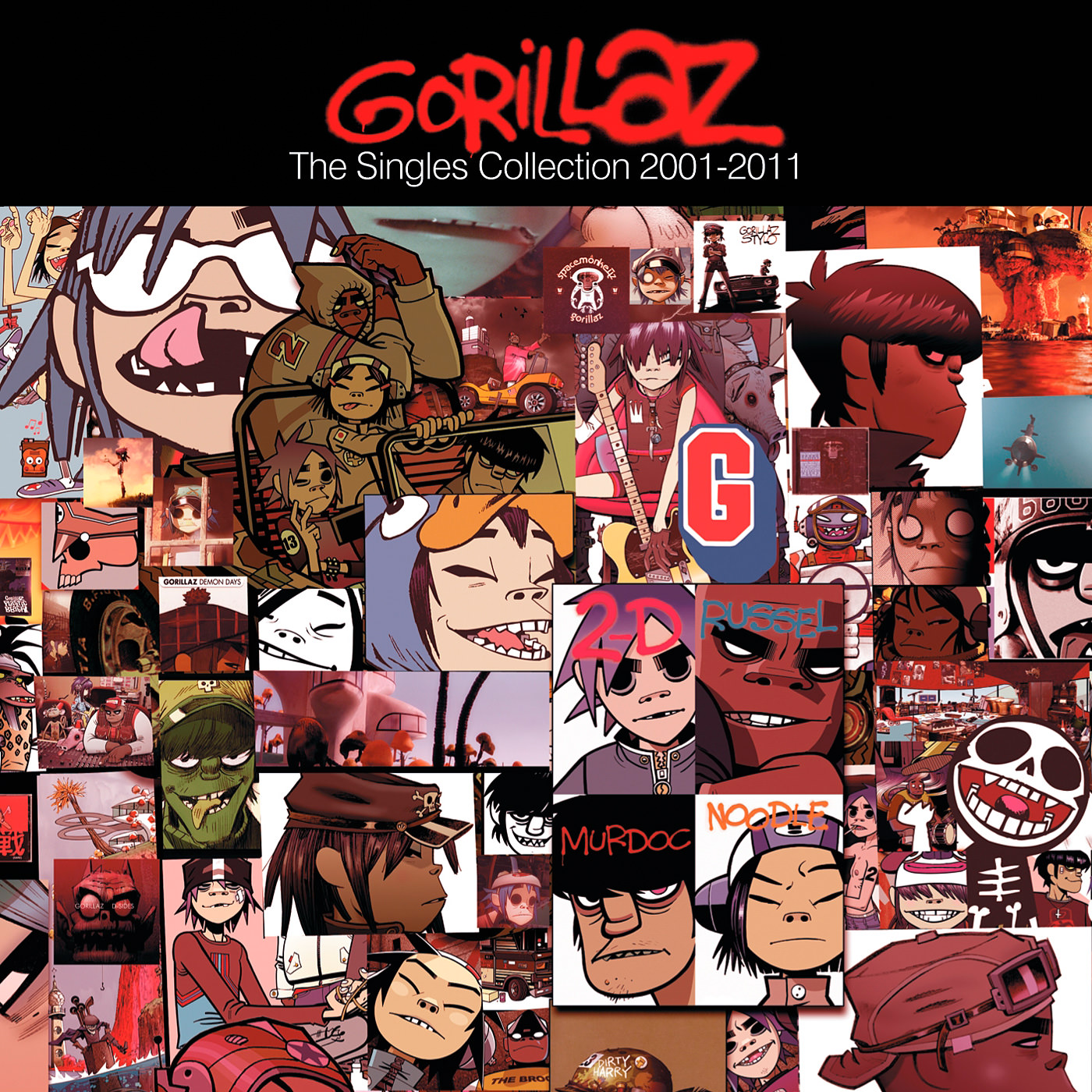 Gorillaz - The Singles Collection 2001-2011 (2011/2014) [Mora FLAC 24bit/44,1kHz]