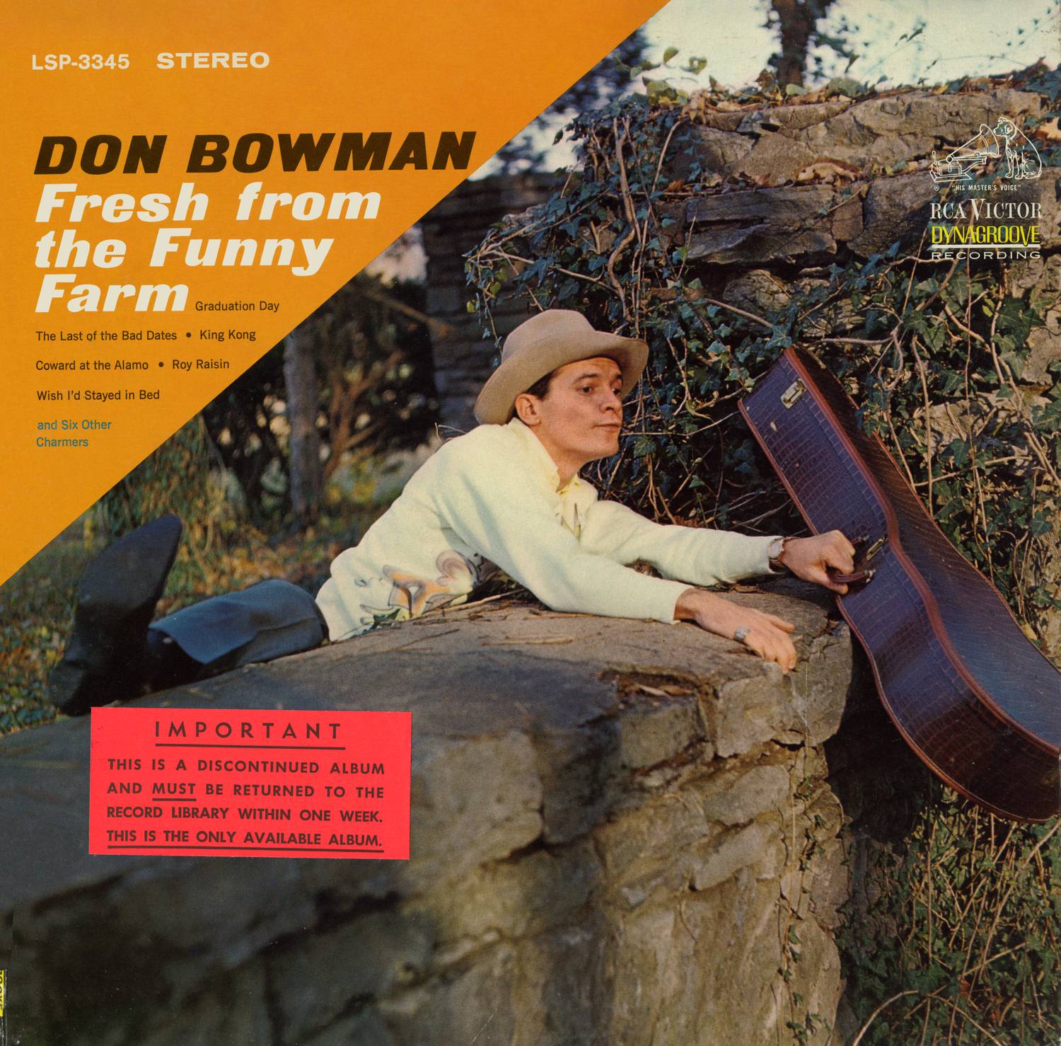 Don Bowman – Fresh From The Funny Farm (1965/2015) [AcousticSounds FLAC 24bit/96kHz]