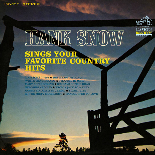 Hank Snow - Sings Your Favorite Country Hits (1965/2016) [HDTracks FLAC 24bit/96kHz]