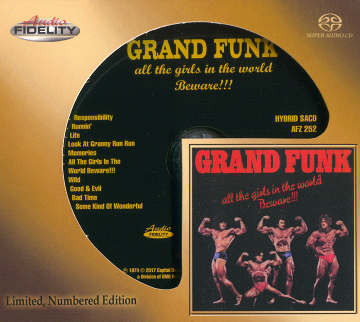 Grand Funk - All The Girls In The World Beware (1974) [Audio Fidelity 2017] {SACD ISO + FLAC 24bit/88,2kHz}