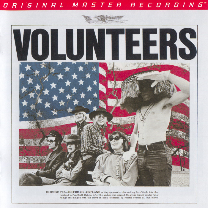 Jefferson Airplane – Volunteers (1969) [MFSL 2016] {SACD ISO + FLAC 24bit/88,2kHz}