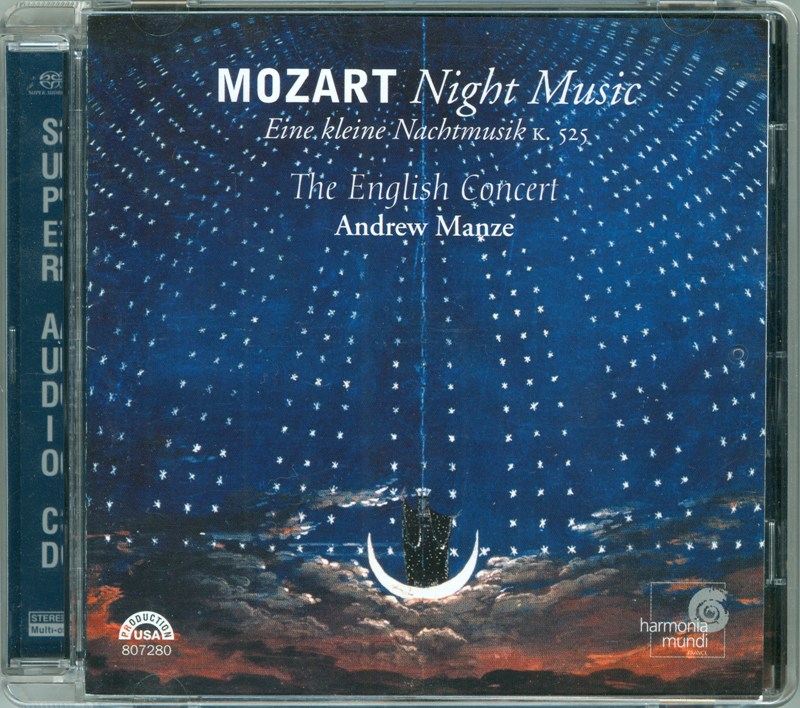 Andrew Manze, The English Concert - Mozart: Night Music (2003) SACD ISO