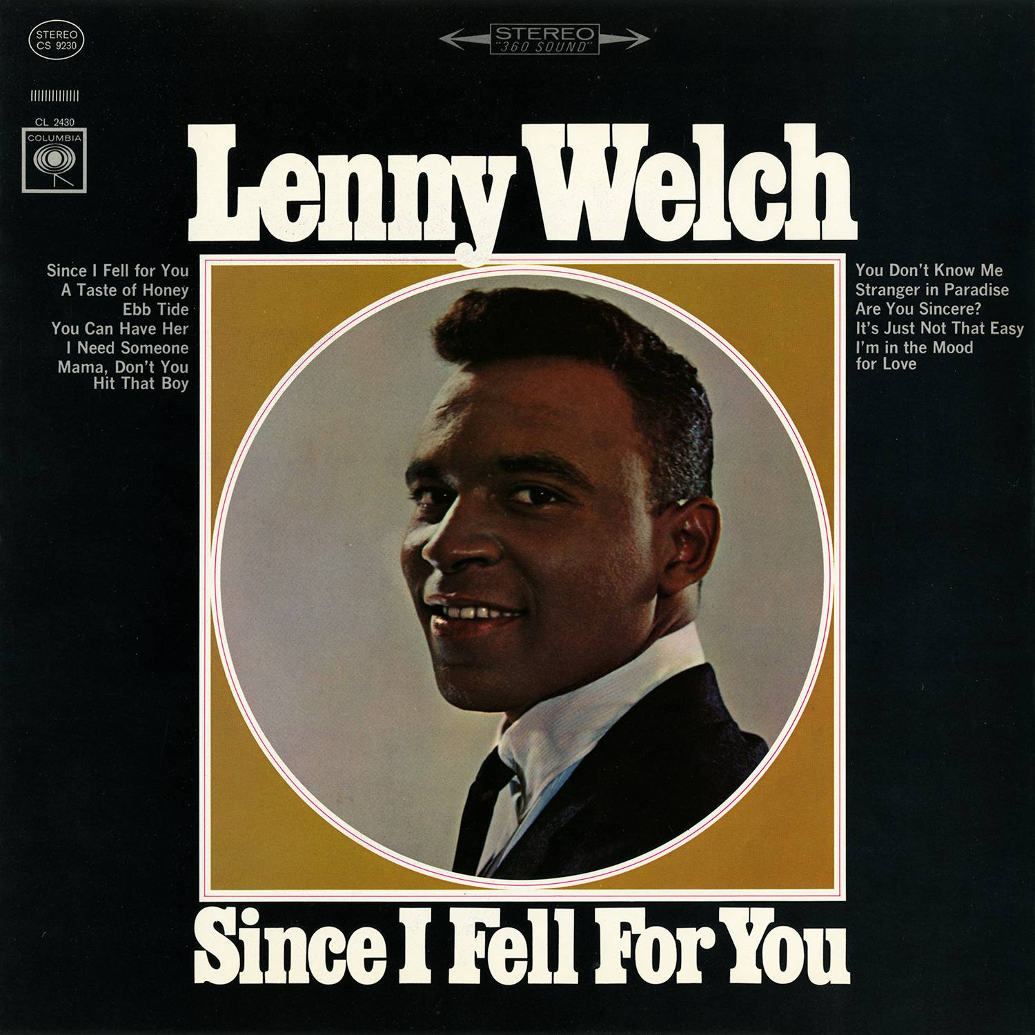 Lenny Welch – Since I Fell For You (1963/2015) [AcousticSounds FLAC 24bit/96kHz]