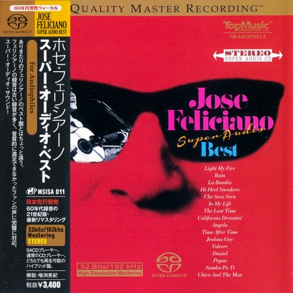 Jose Feliciano – Super Audio Best (2014) {SACD ISO + FLAC 24bit/88,2kHz}
