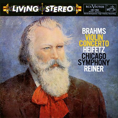 Jascha Heifetz, Fritz Reiner, Chicago Symphony Orchestra - Brahms: Violin Concerto (1955) [APO Remaster 2015] {SACD ISO + FLAC 24bit/88,2kHz}