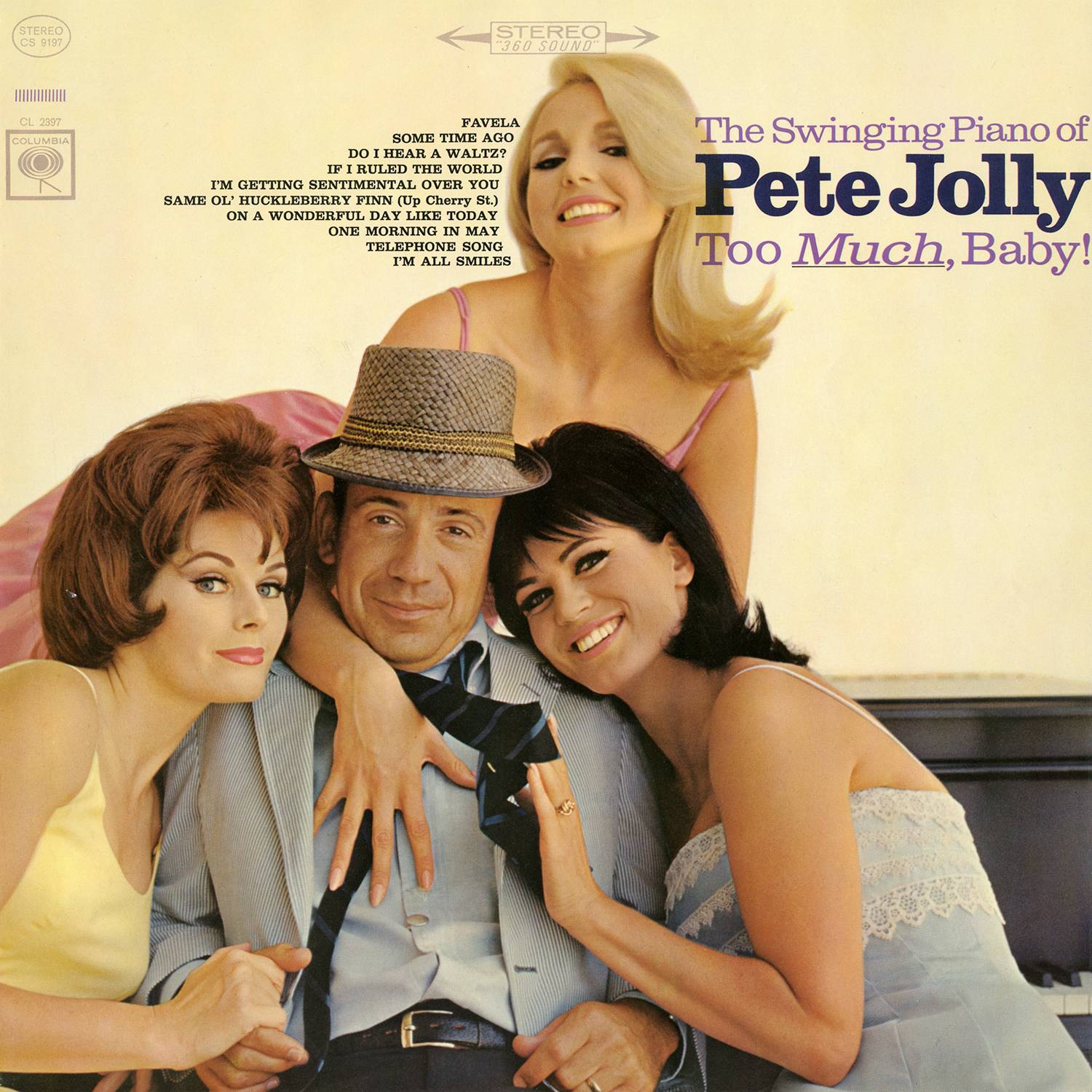 Pete Jolly - Too Much, Baby! (1965/2015) [AcousticSounds FLAC 24bit/96kHz]