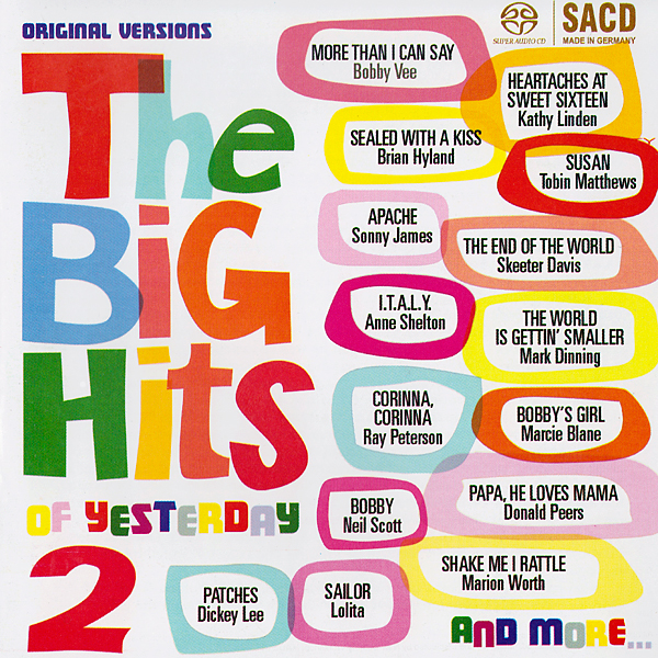 VA - The Big Hits Of Yesterday, Volume 2 (2015) {SACD ISO + FLAC 24bit/88,2kHz}