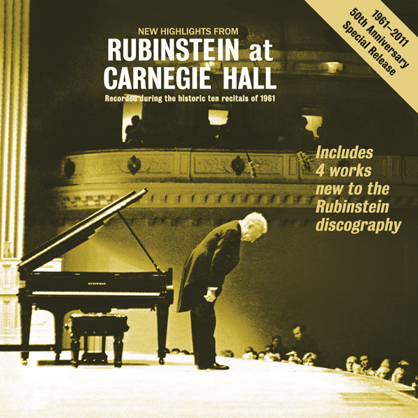 Rubinstein at Carnegie Hall 1961 (2011) [HDTracks FLAC 24bit/44,1kHz]