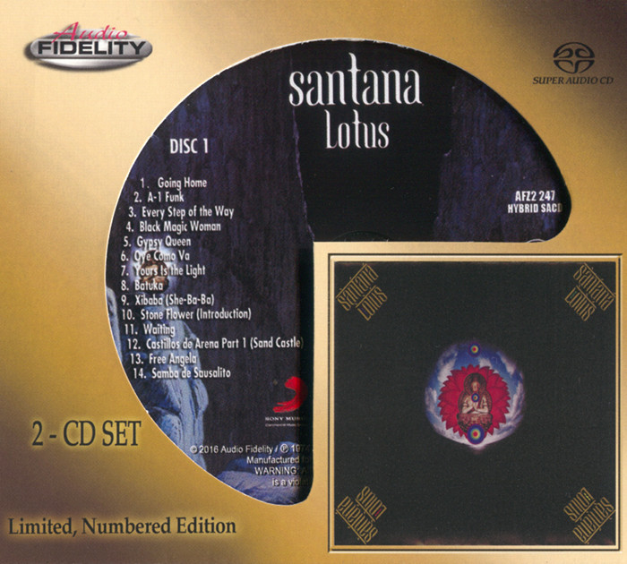 Santana - Lotus (1974) [Audio Fidelity 2016] {SACD ISO + FLAC 24bit/88,2kHz}