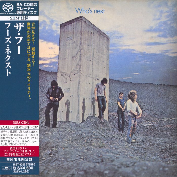 The Who - Who’s Next (1971) [Japanese Limited SHM-SACD 2010 # UIGY-9020] {SACD ISO + FLAC 24bit/88,2kHz}