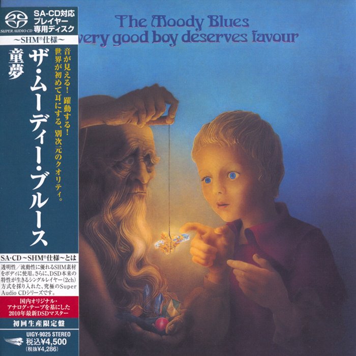 The Moody Blues - Every Good Boy Deserves Favour (1971) [Japanese Limited SHM-SACD 2010 # UIGY-9025] {SACD ISO + FLAC 24bit/88,2kHz}