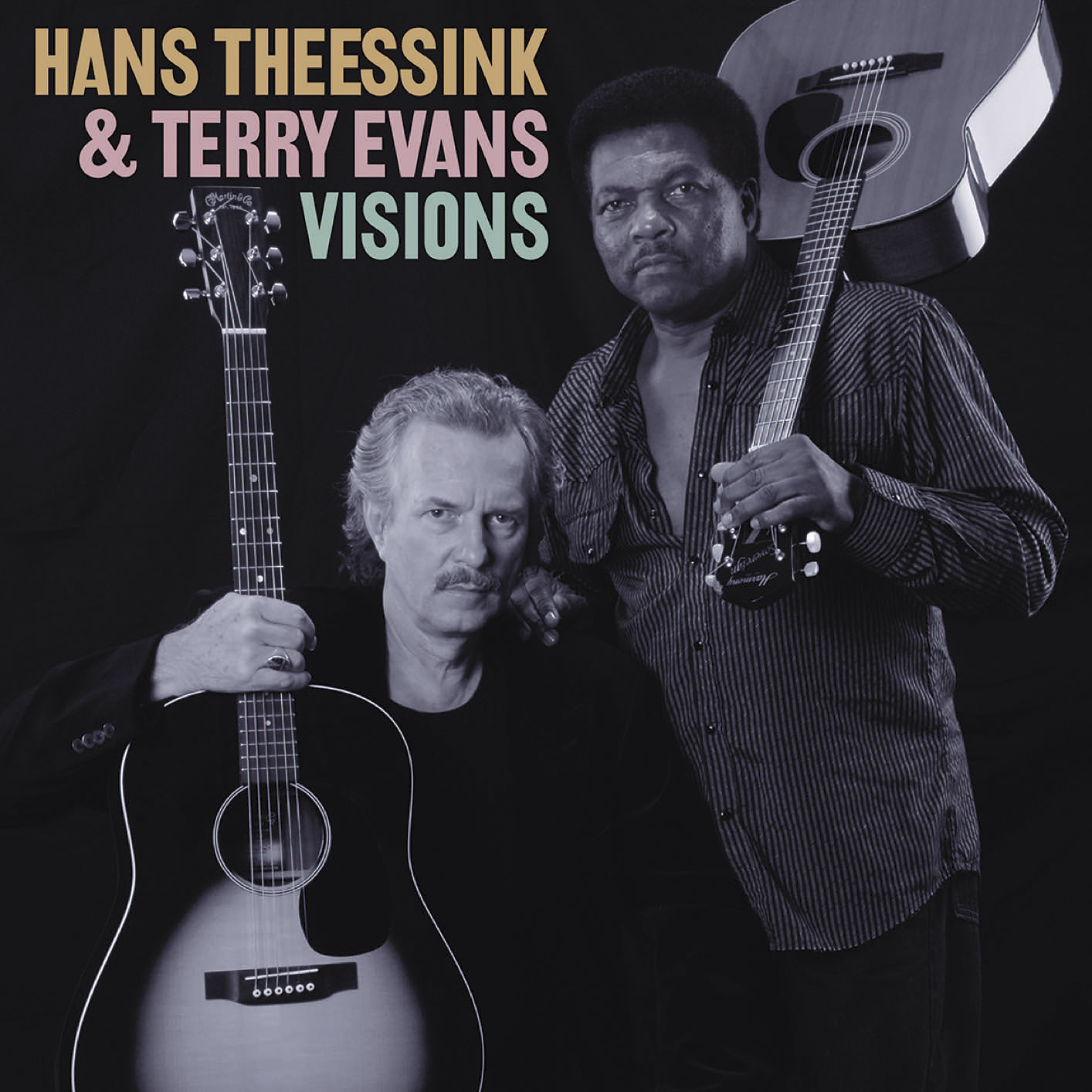 Hans Theessink and Terry Evans - Visions (2008/2016) [HighResAudio DSF DSD64/2.82MHz + FLAC 24bit/88,2kHz]