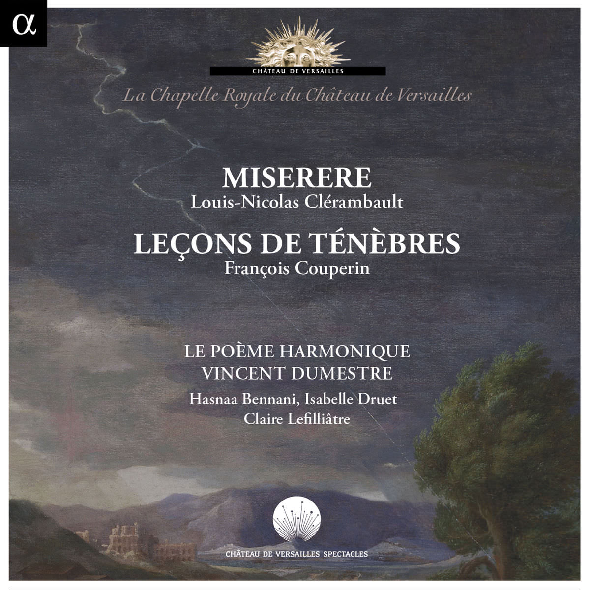 Le Poeme Harmonique, Vincent Dumestre - Clerambault: Miserere; Couperin: Lecons de tenebres (2014) [FLAC 24bit/88,2kHz]