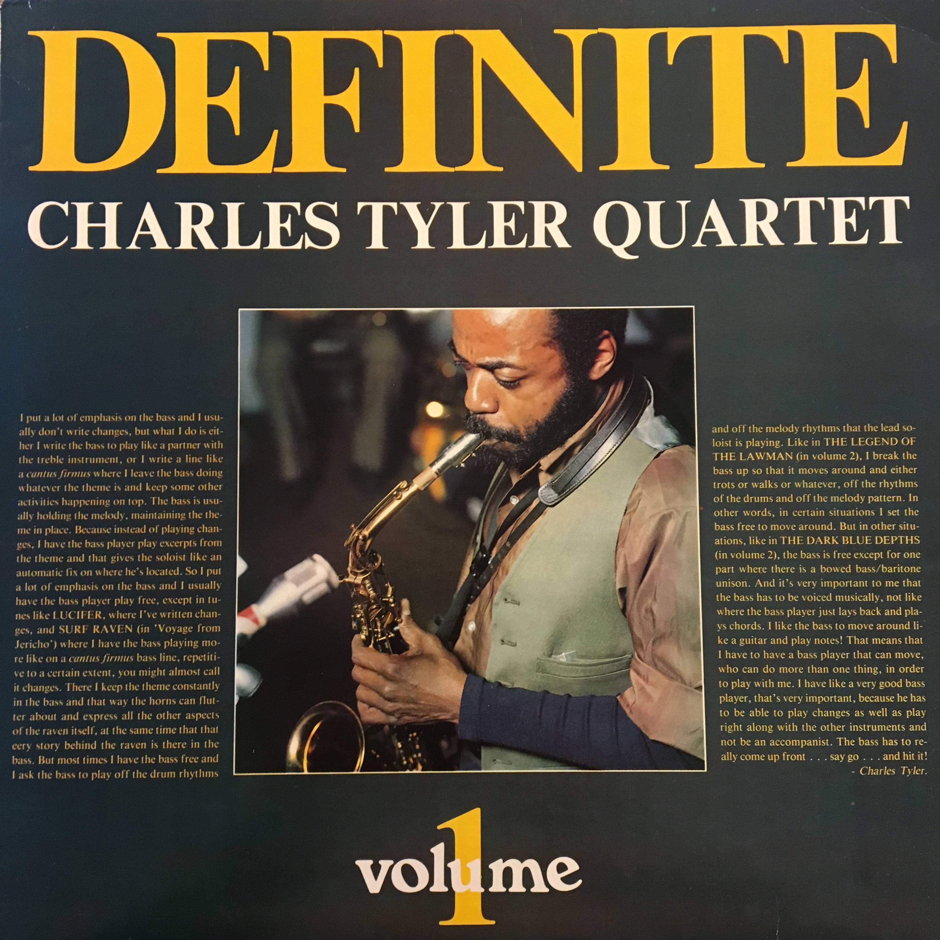 Charles Tyler Quartet - Definite Vol. 1 (1982/2017) [HDTracks FLAC 24bit/96kHz]