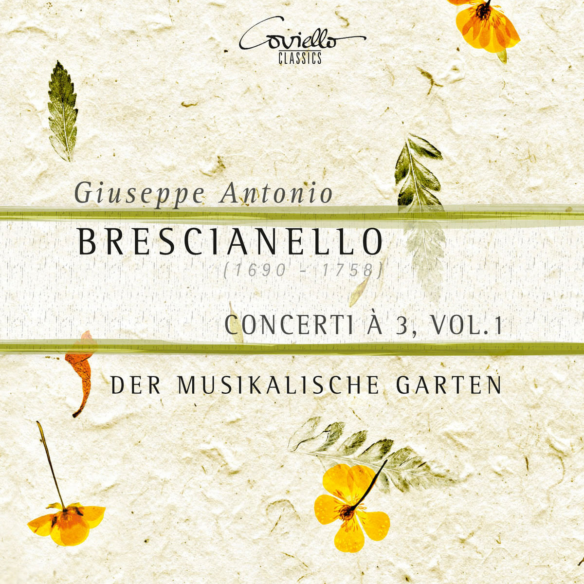 Der Musikalische Garten - Brescianello: Concerti a 3, Vol. 1 (2017) [Qobuz FLAC 24bit/96kHz]