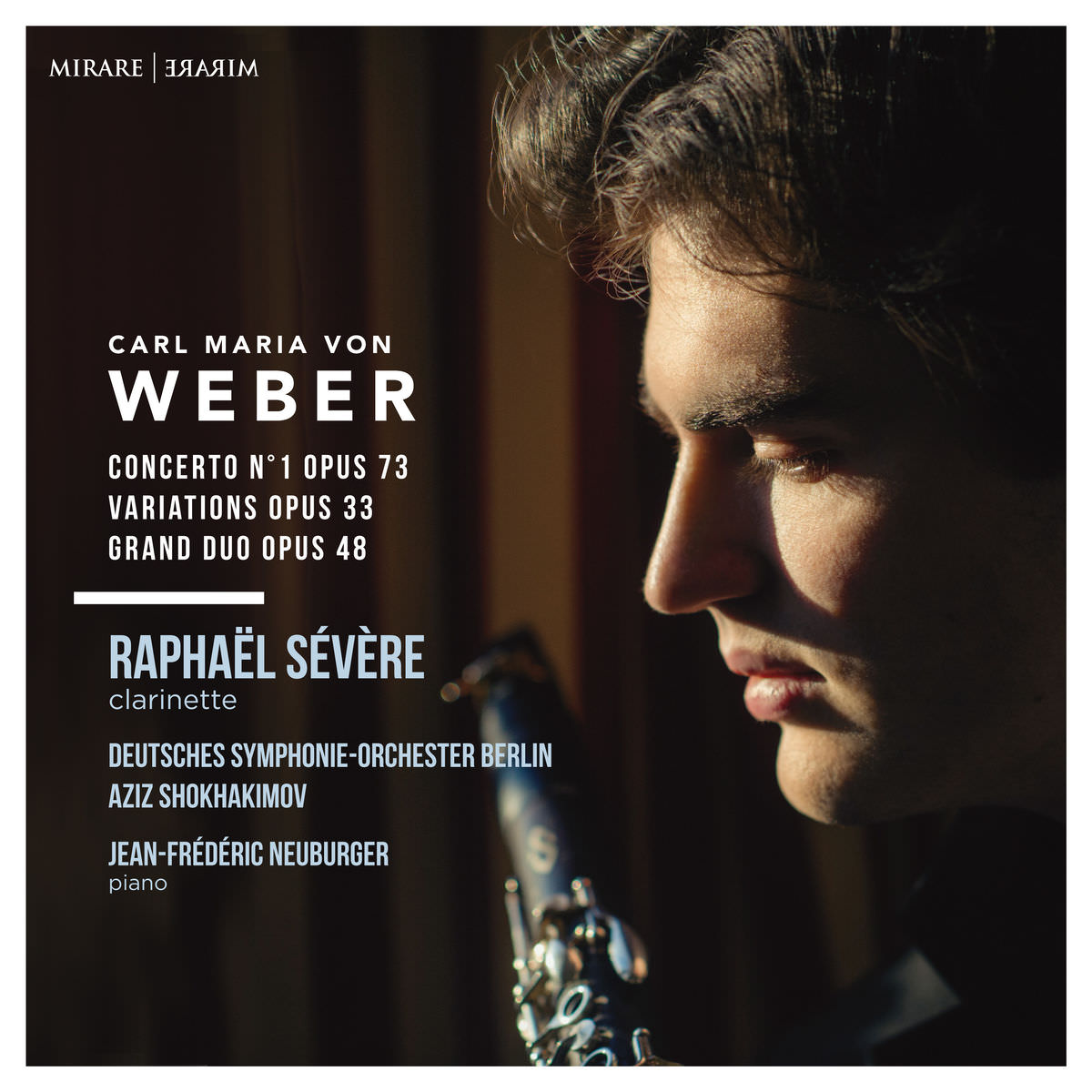 Raphael Severe - Carl Maria von Weber: Concerto No. 1, Variations & Grand duo (2017) [Qobuz FLAC 24bit/48kHz]