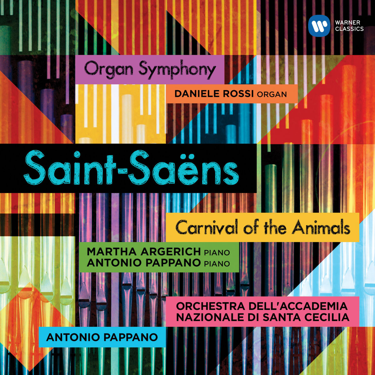 Antonio Pappano - Saint-Saens: Carnival of the Animals & Symphony No. 3, "Organ Symphony" (2017) [Qobuz FLAC 24bit/44,1kHz]