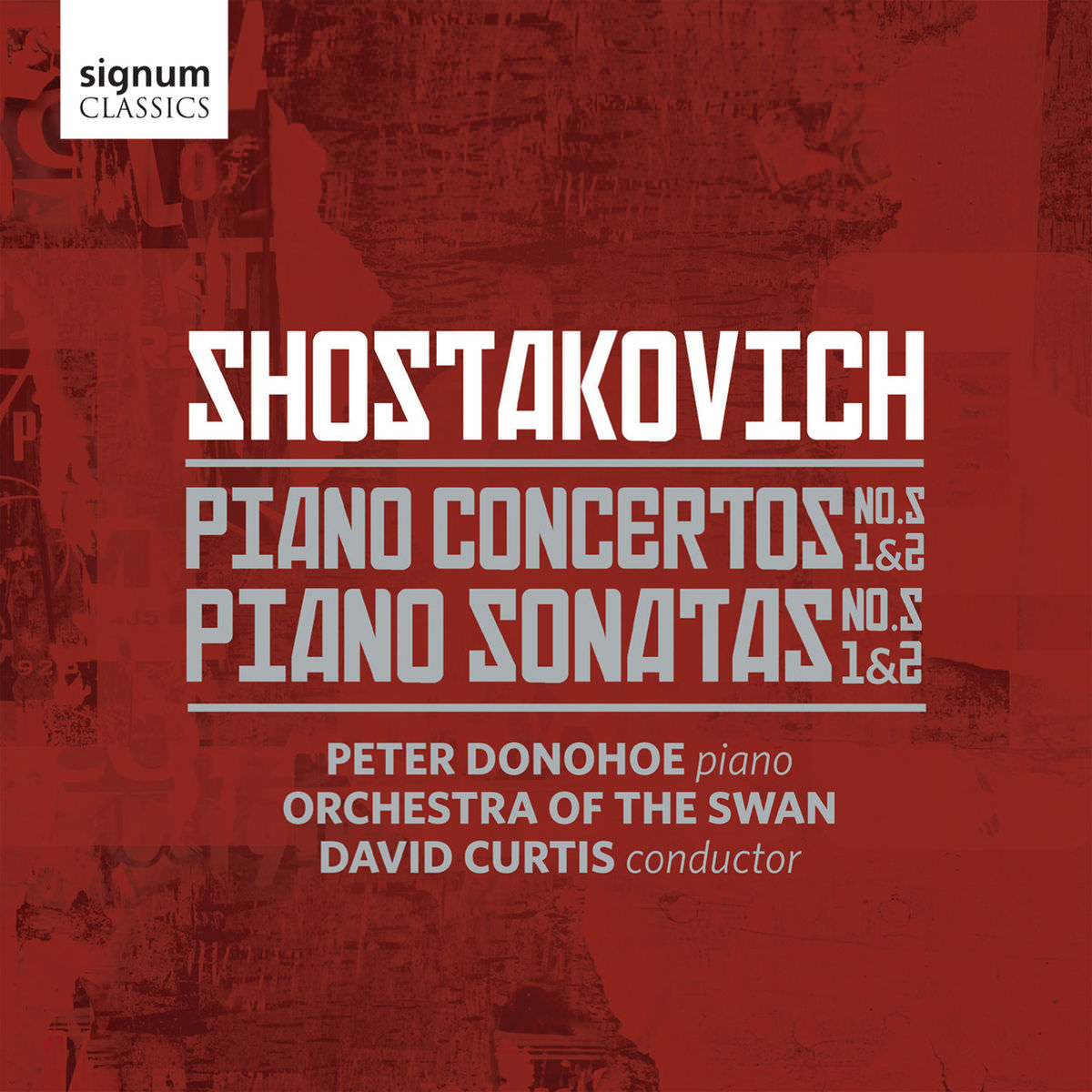 Peter Donohoe - Shostakovich: Piano Sonatas Nos. 1-2 & Piano Concertos Nos. 1-2 (2017) [Qobuz FLAC 24bit/96kHz]