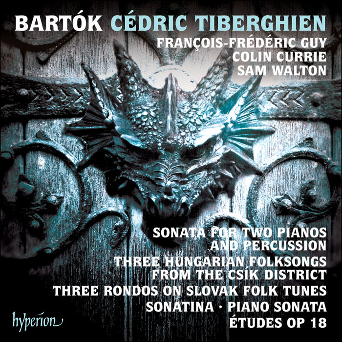 Cedric Tiberghien - Bartok: Sonata for Two Pianos & Percussion (2017) [Hyperion FLAC 24bit/96kHz]