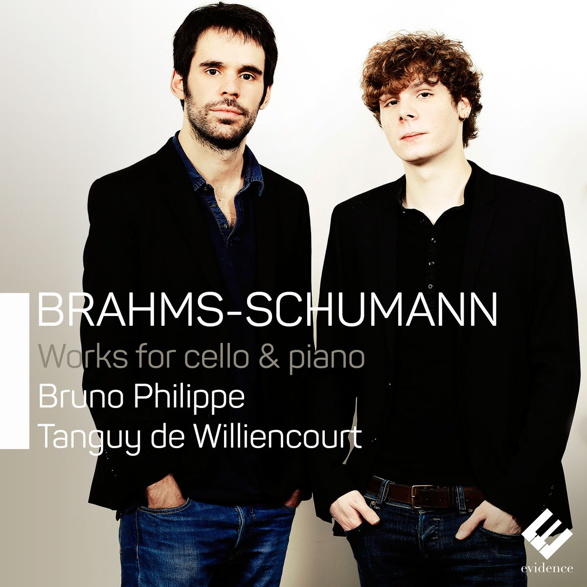 Bruno Philippe & Tanguy de Williencourt – Brahms & Schumann: Works for Cello & Piano (2015) [Qobuz FLAC 24bit/192kHz]