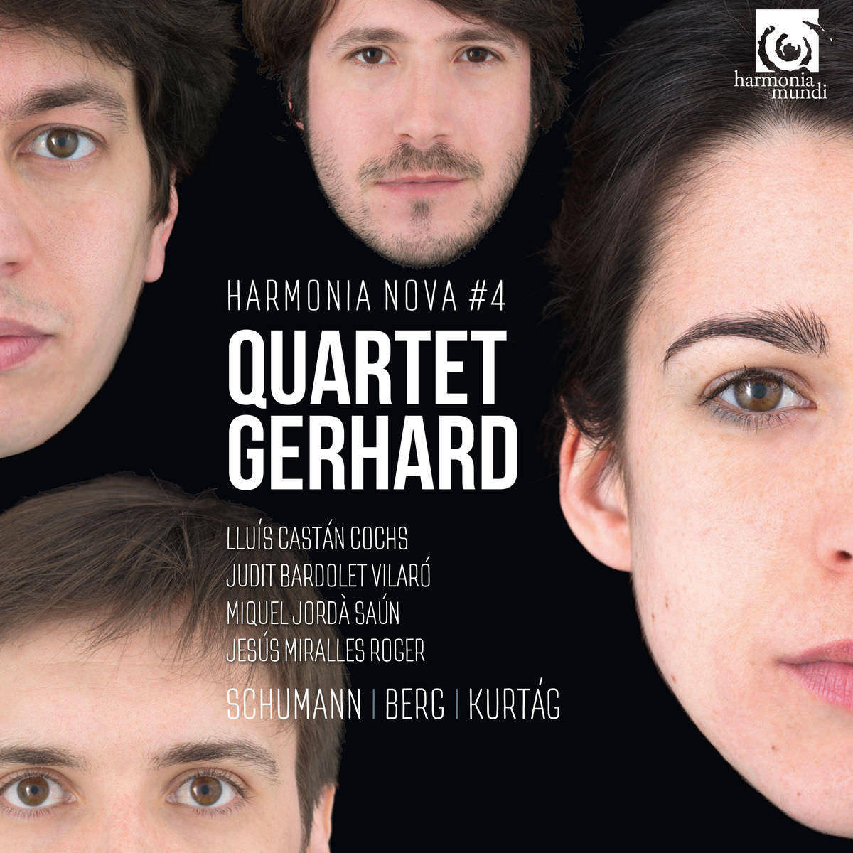 Quartet Gerhard - Harmonia Nova #4 - Schumann, Kurtag & Berg: String Quartets (2017) [Qobuz FLAC 24bit/88,2kHz]