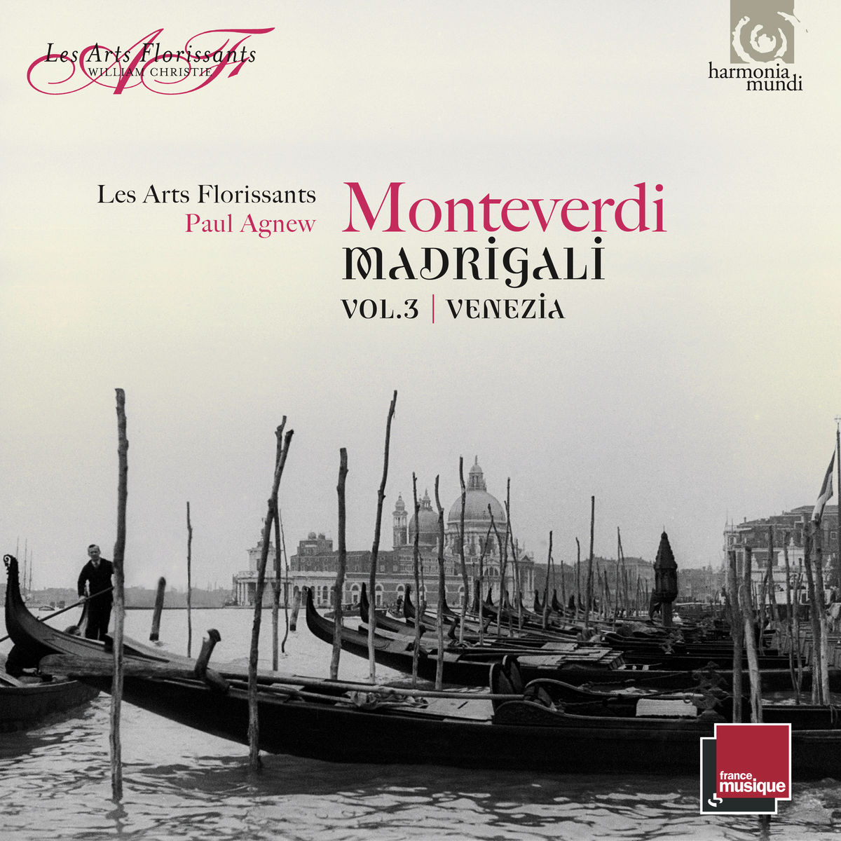 Les Arts Florissants & Paul Agnew - Monteverdi: Madrigali Vol. 3, Venezia (2017) [Qobuz FLAC 24bit/48kHz]