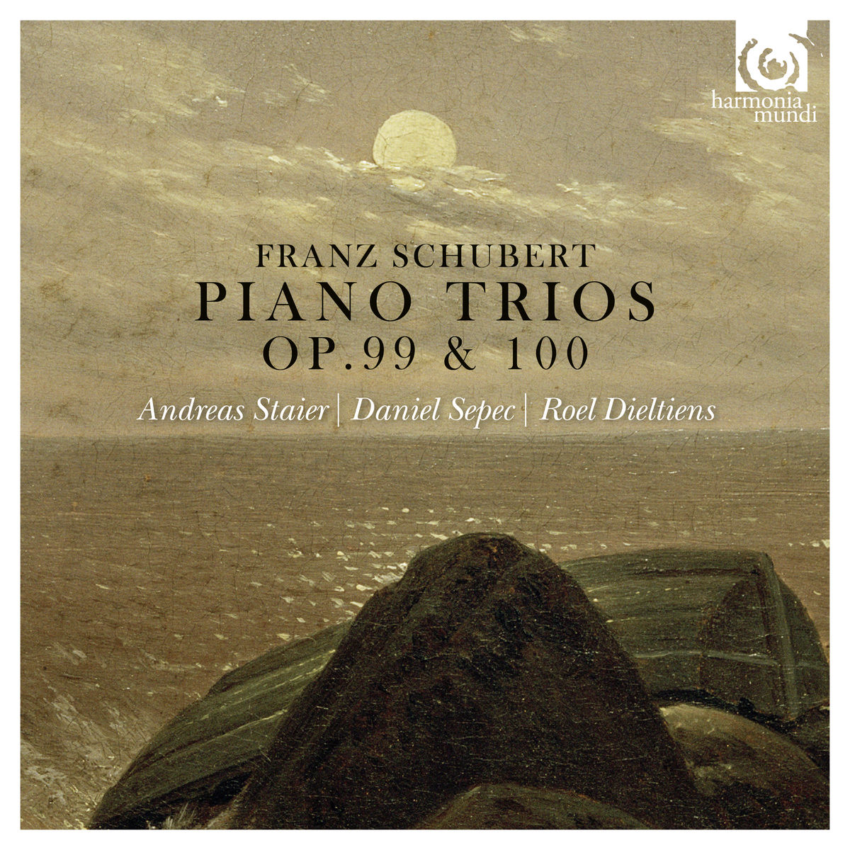 Andreas Staier, Daniel Sepec, Roel Dieltiens - Schubert: Piano trios, Op. 99 & 100 (2016) [Qobuz FLAC 24bit/96kHz]