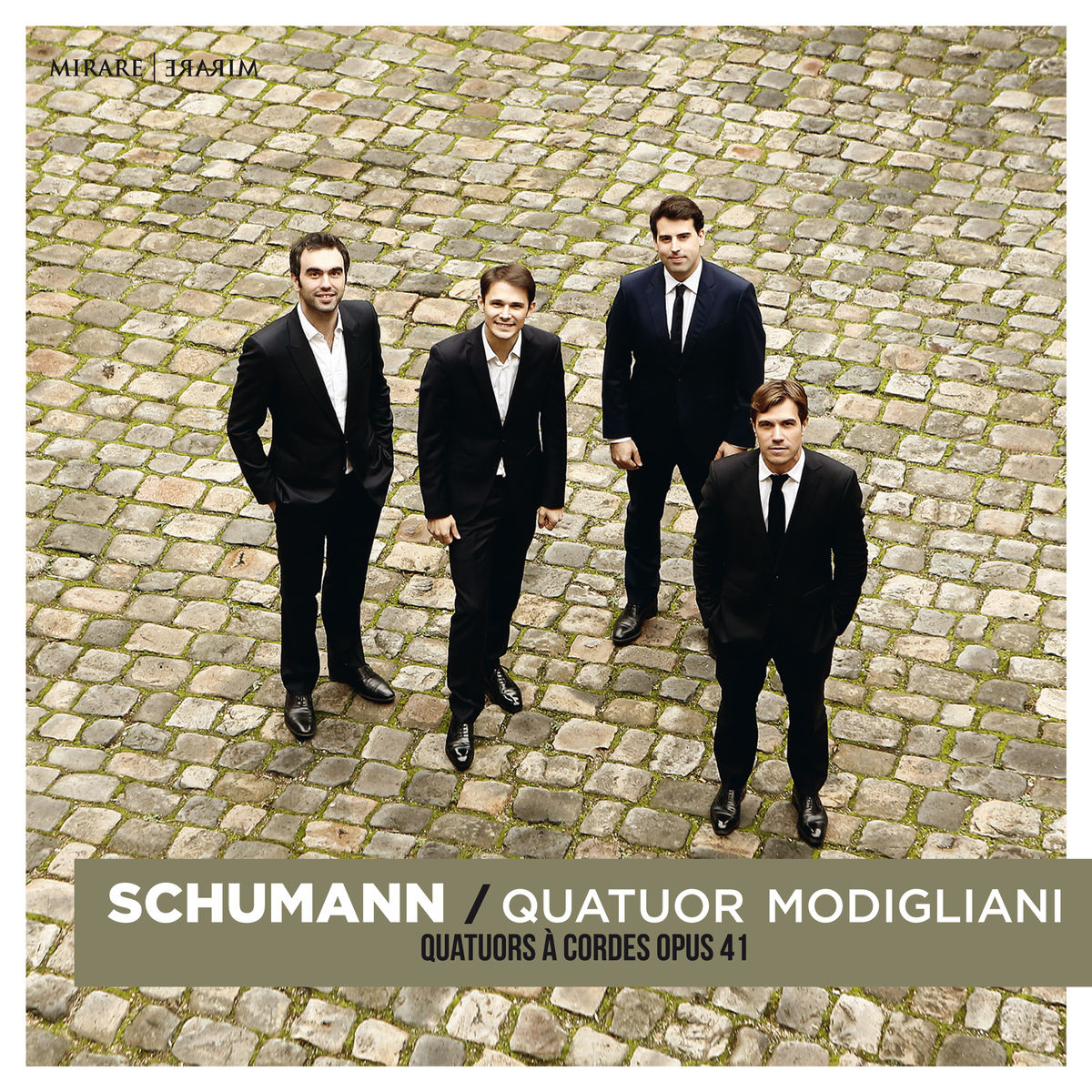 Quatuor Modigliani - Schumann: String Quartets Op. 41 (2017) [Qobuz FLAC 24bit/96kHz]