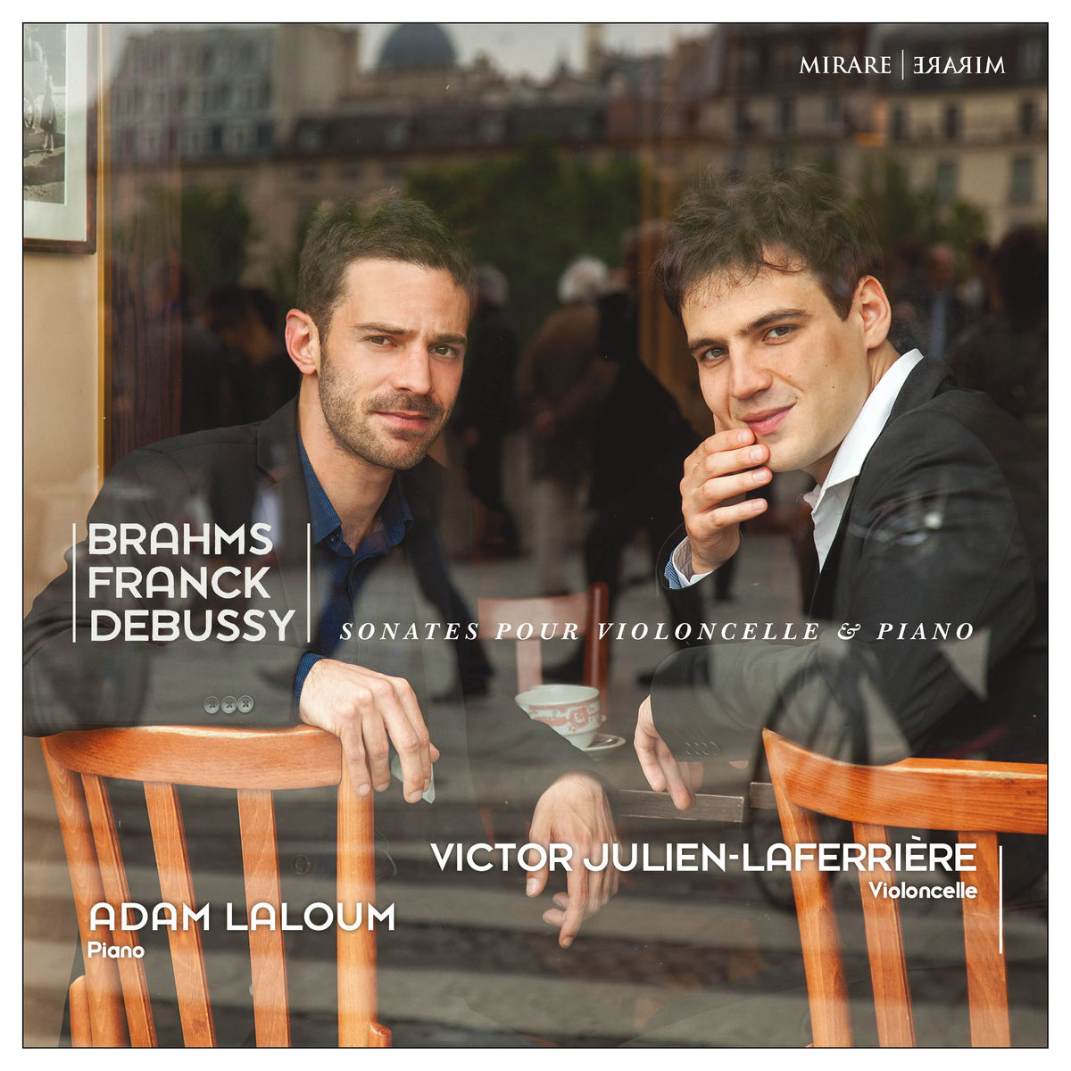 Adam Laloum & Victor Julien Laferriere - Brahms, Franck & Debussy Sonates pour violoncelle & piano (2016) [Qobuz FLAC 24bit/96kHz]