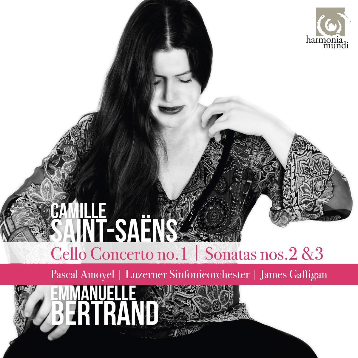 Emmanuelle Bertrand - Saint-Saens: Cello Concerto No. 1 - Cello Sonatas Nos. 2 & 3 (2017) [Qobuz FLAC 24bit/88,2kHz]