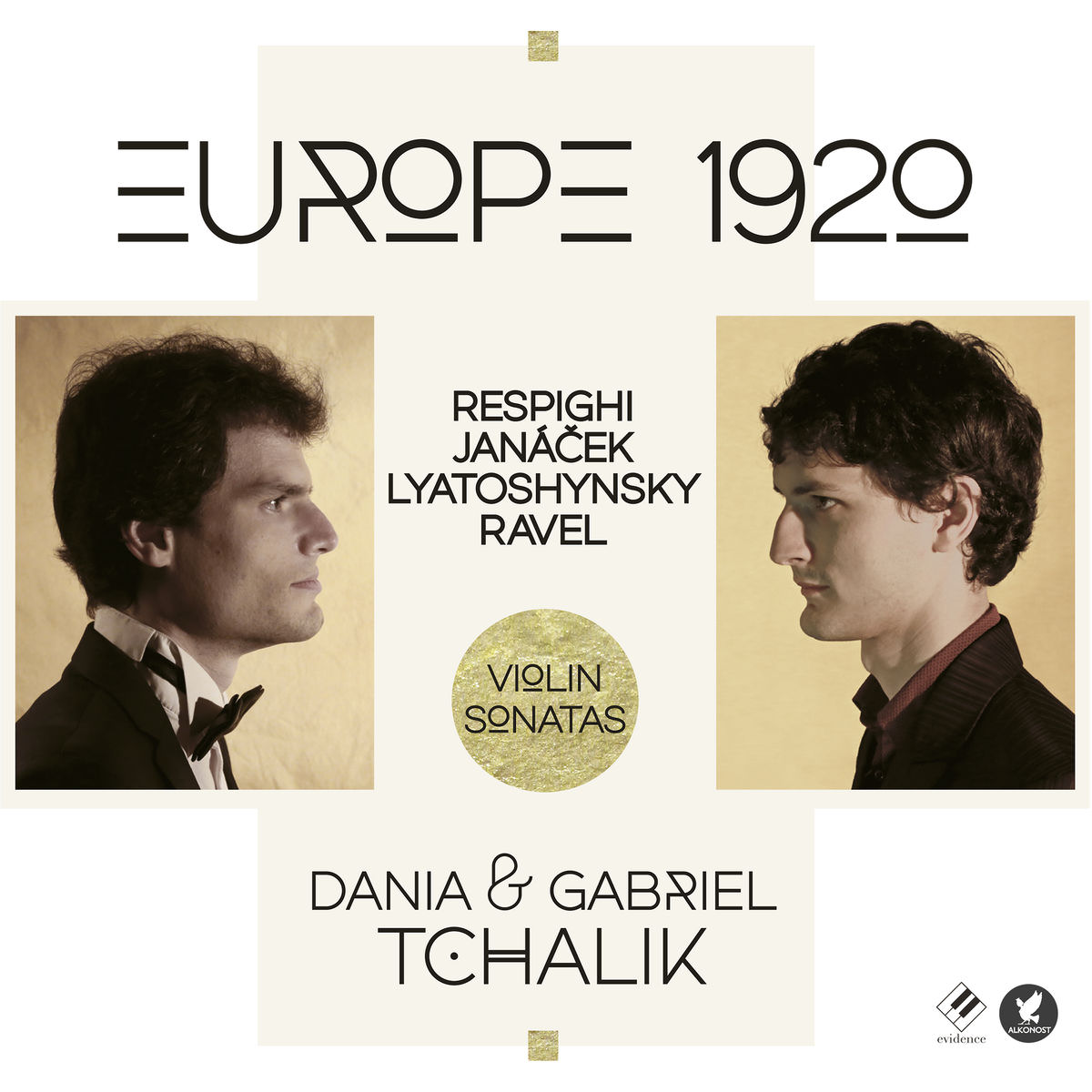 Gabriel Tchalik & Dania Tchalik – Europe 1920: Violin Sonatas (2016) [Qobuz FLAC 24bit/48kHz]