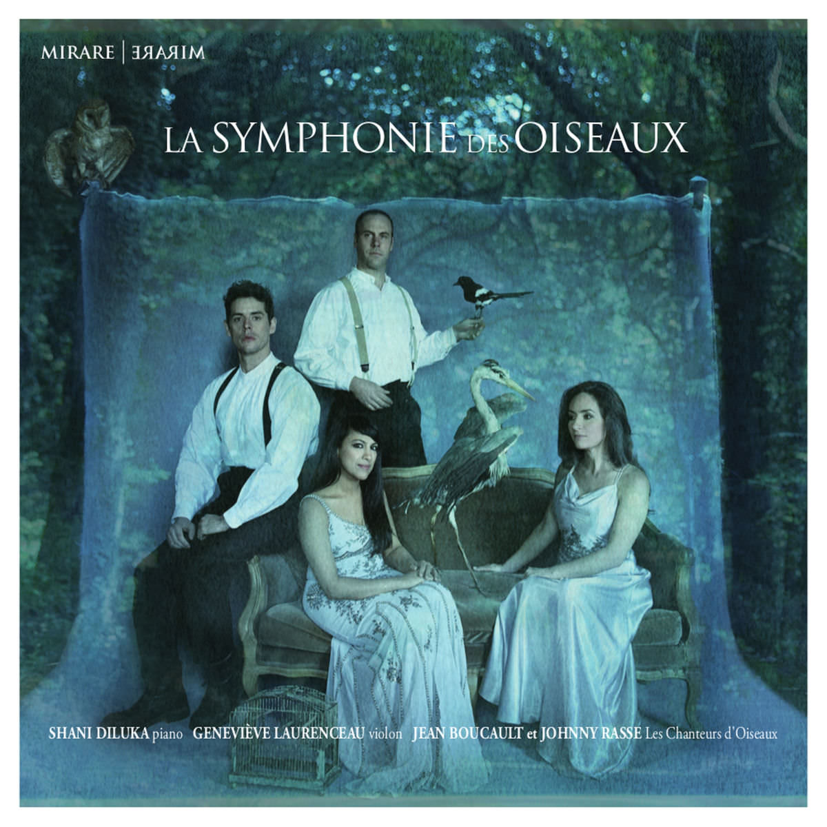 Shani Diluka, Genevieve Laurenceau & Les Chanteurs d’Oiseaux - La symphonie des oiseaux (2017) [Qobuz FLAC 24bit/88,2kHz]
