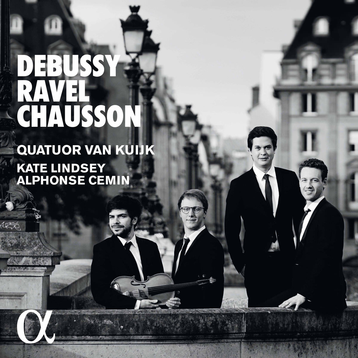 Quatuor Van Kuijk, Alphonse Cemin & Kate Lindsey – Debussy, Ravel & Chausson (2017) [Qobuz FLAC 24bit/96kHz]