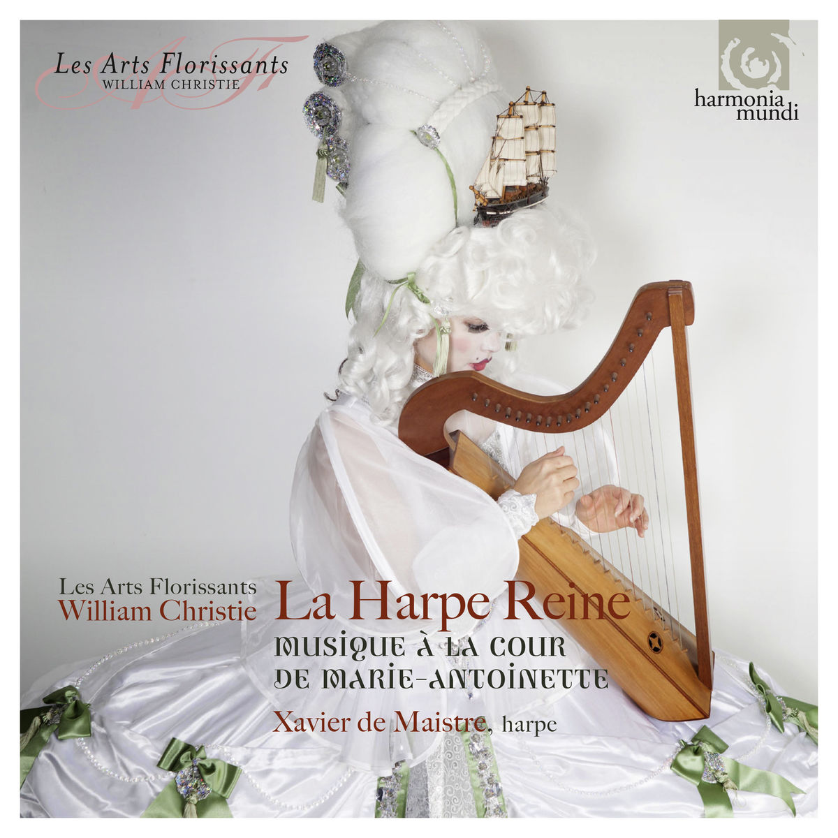 Xavier de Maistre, Les Arts Florissants and William Christie - La Harpe Reine: Concertos for Harp at the Court of Marie-Antoinette (2016) [Qobuz FLAC 24bit/48kHz]