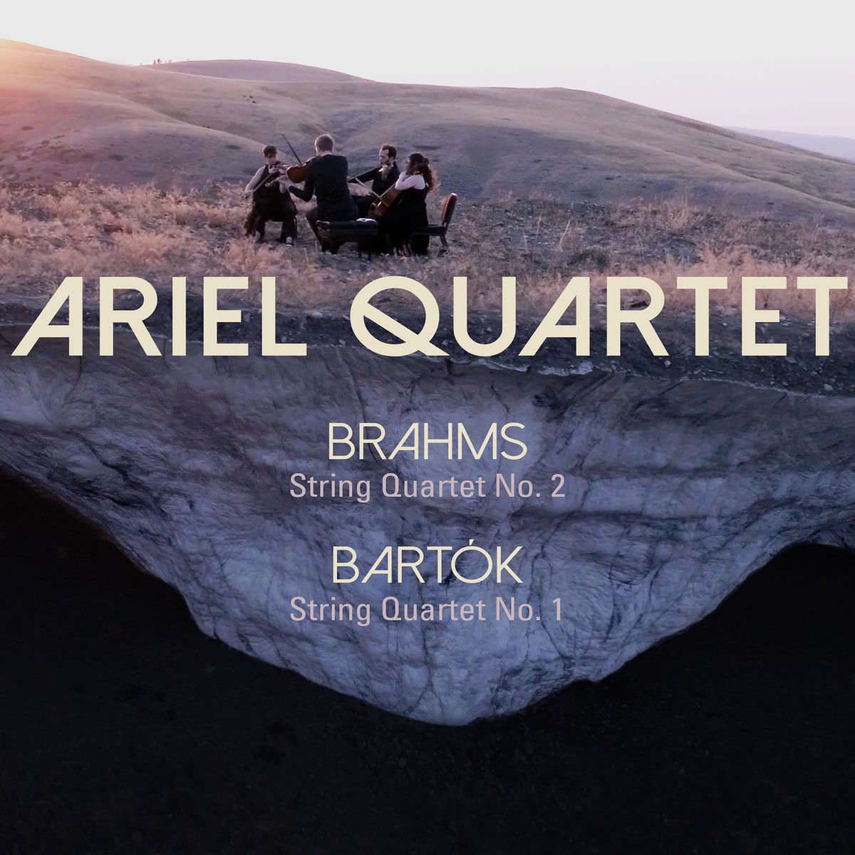 Ariel Quartet – Brahms: String Quartet No. 2; Bartok: String Quartet No. 1 (2018) [FLAC 24bit/96kHz]