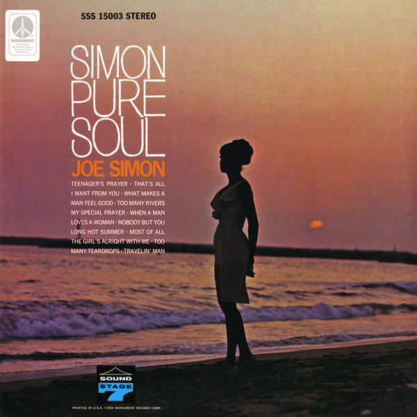 Joe Simon - Simon Pure Soul (1966/2016) [HDTracks FLAC 24bit/192kHz]