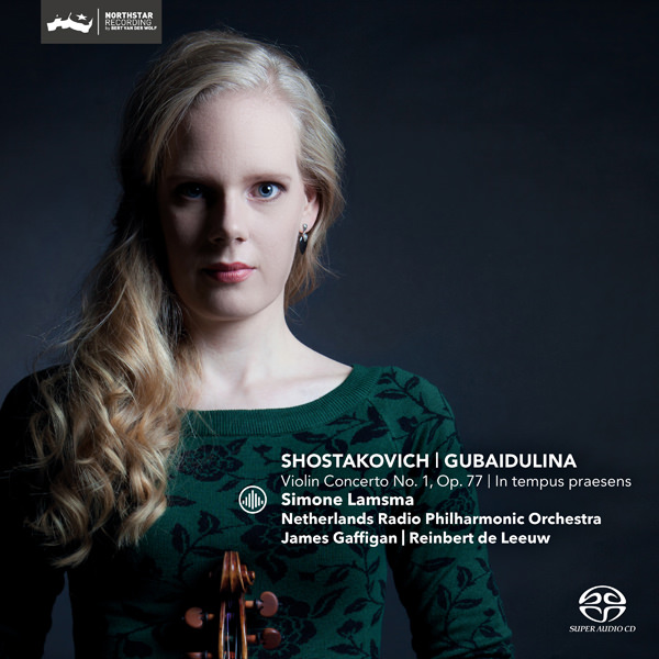 Simone Lamsma, Netherlands Radio Philharmonic Orchestra, James Gaffigan - Shostakovich: Violin Concerto No. 1 (2017) [FLAC 24bit/352,8kHz]