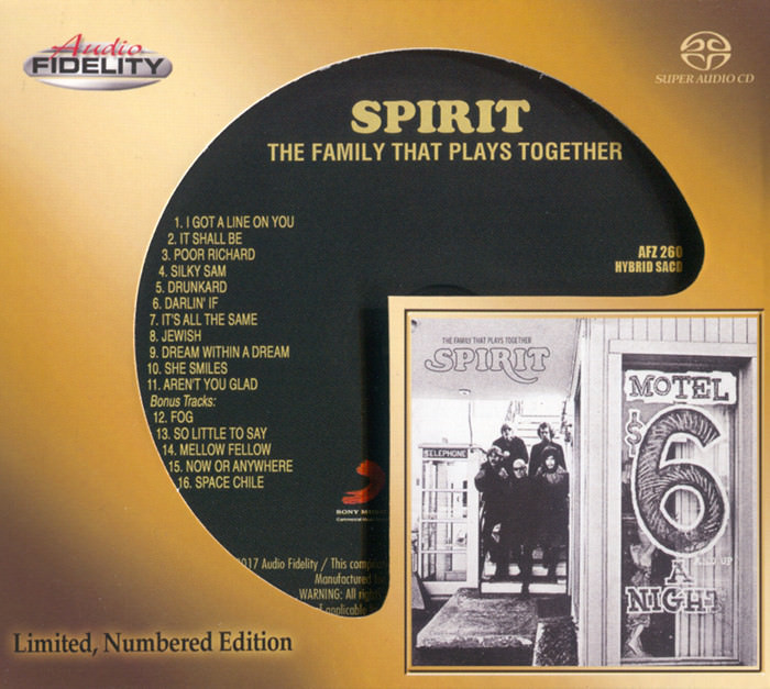 Spirit – The Family That Plays Together (1968) [Audio Fidelity 2017] {SACD ISO + FLAC 24bit/88,2kHz}