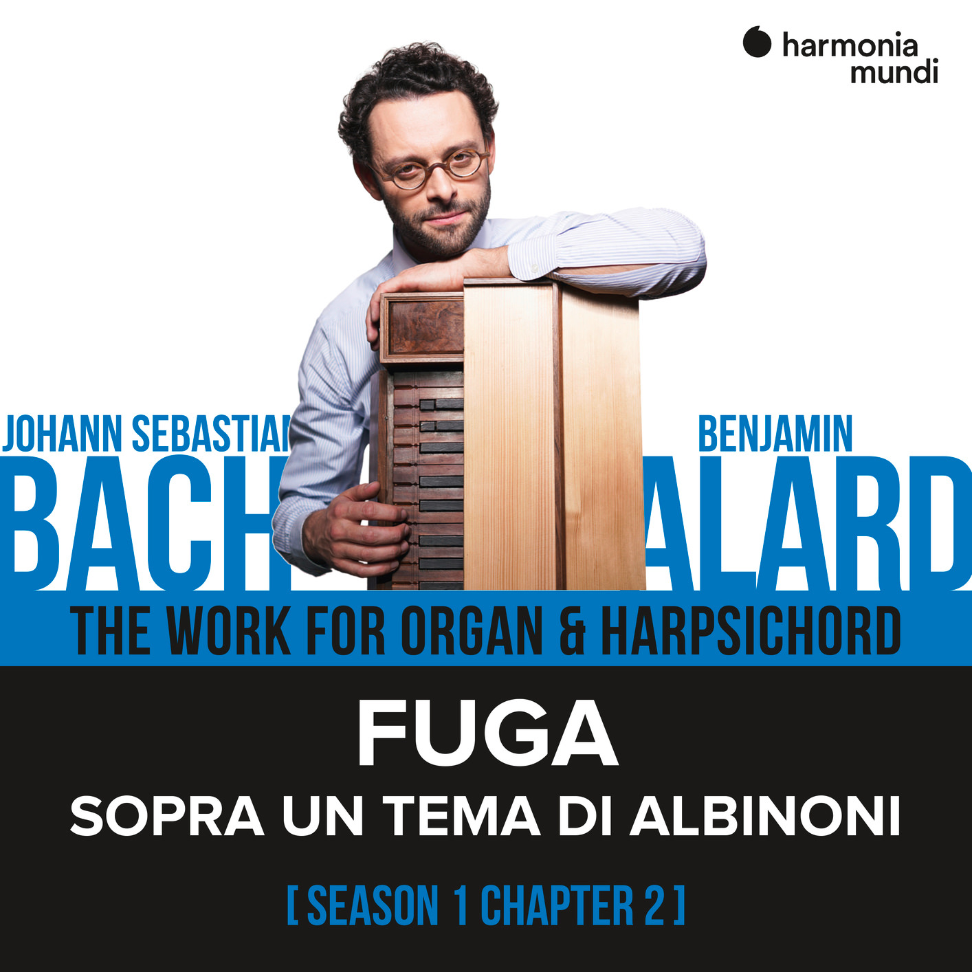 Benjamin Alard - Bach: The Work for Organ & Harpsichord, Chapter II - 1. Sopra un tema di Albinoni (2017) [Qobuz FLAC 24bit/44,1kHz]