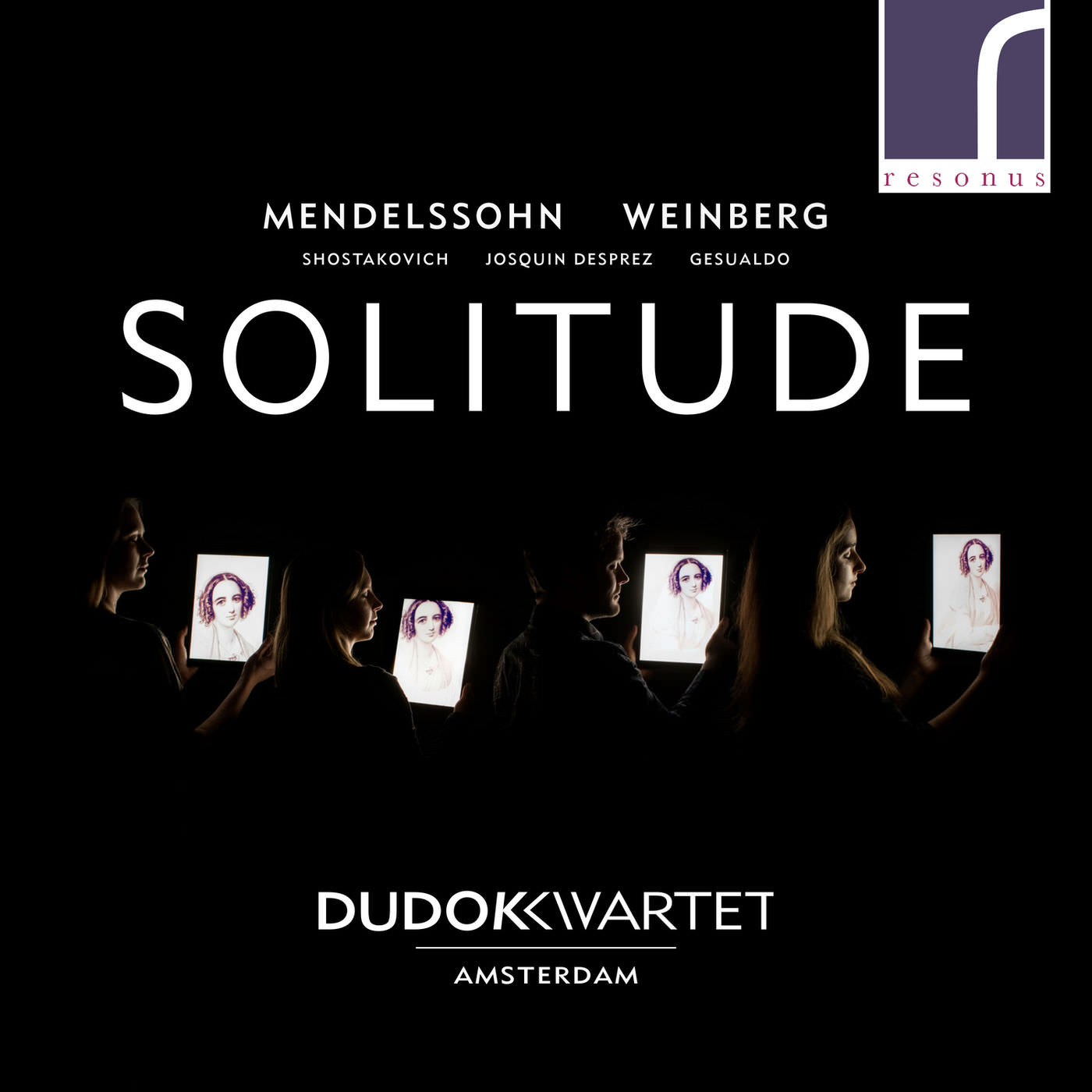 Dudok Quartet Amsterdam - Solitude: Mendelssohn, Weinberg & Shostakovich (2018) [FLAC 24bit/96kHz]