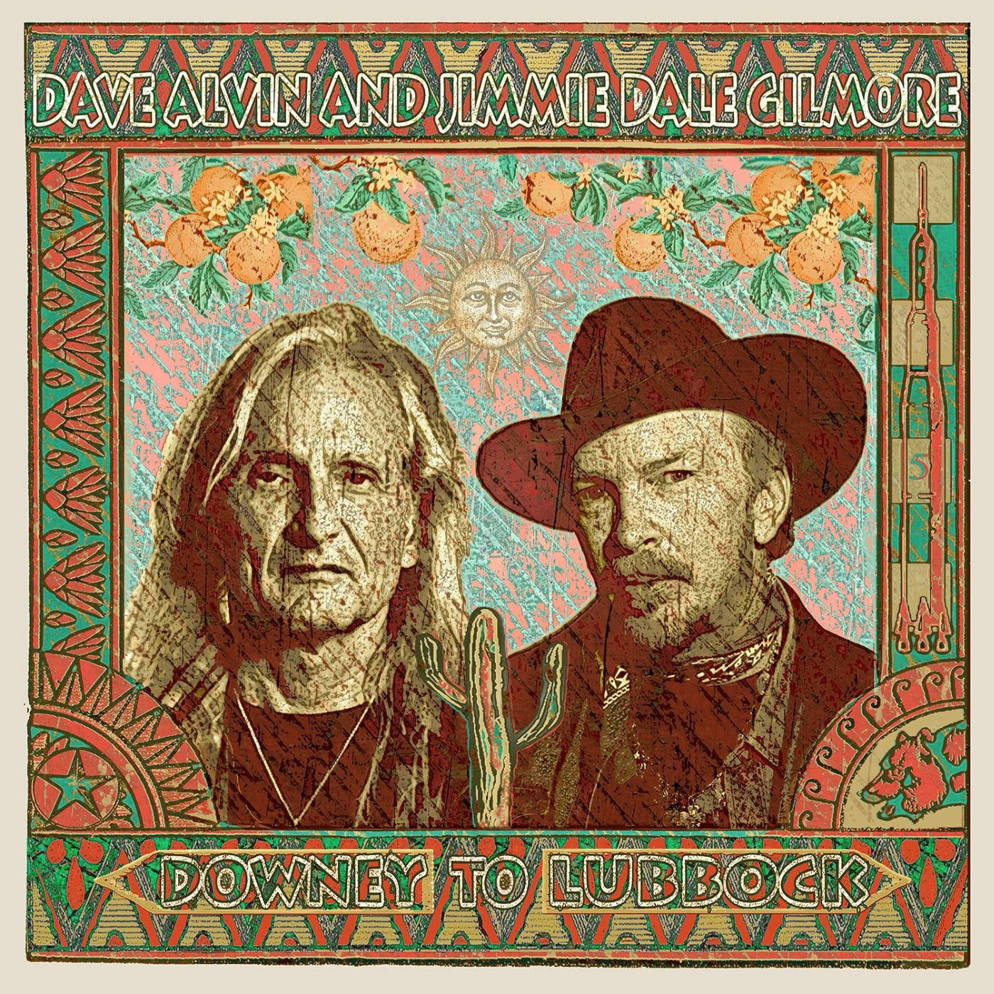 Dave Alvin and Jimmie Dale Gilmore - Downey to Lubbock (2018) [FLAC 24bit/44,1kHz]