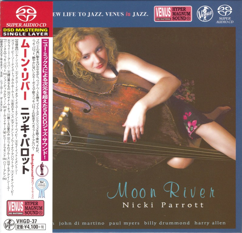 Nicki Parrott - Moon River (2008) [Japanese 2014] {SACD ISO + FLAC 24bit/88,2kHz}