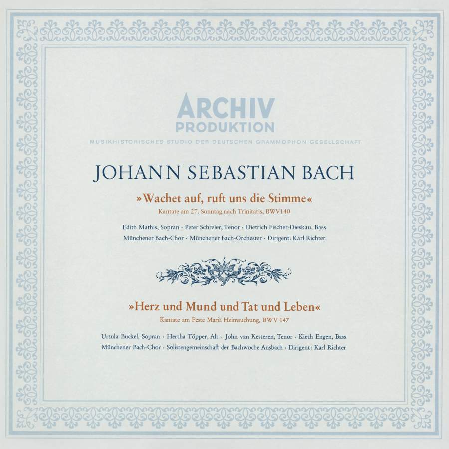 Munchener Bach-Chor & Orchester, Karl Richter - J.S. Bach: Cantatas BWV 140 & 147 (2017) [FLAC 24bit/192kHz]