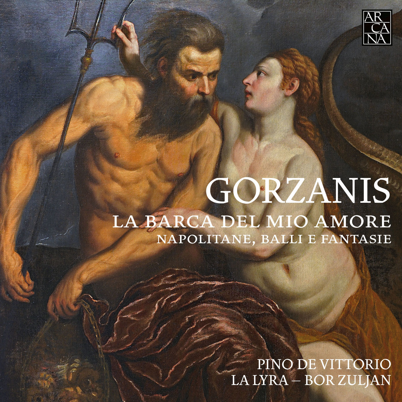 Pino de Vittorio, La Lyra & Bor Zuljan - Gorzanis: La barca del mio amore. Napolitane, balli e fantasie (2018) [FLAC 24bit/88,2kHz]