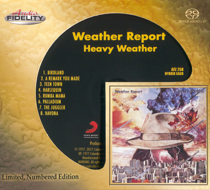 Weather Report - Heavy Weather (1977) [Audio Fidelity 2017] {SACD ISO + FLAC 24bit/88,2kHz}