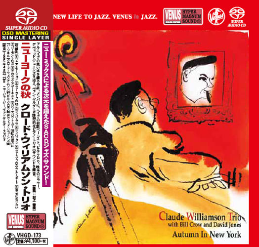 The Claude Williamson Trio – Autumn In New York (1995) [Japan 2016] {SACD ISO + FLAC 24bit/88,2kHz}