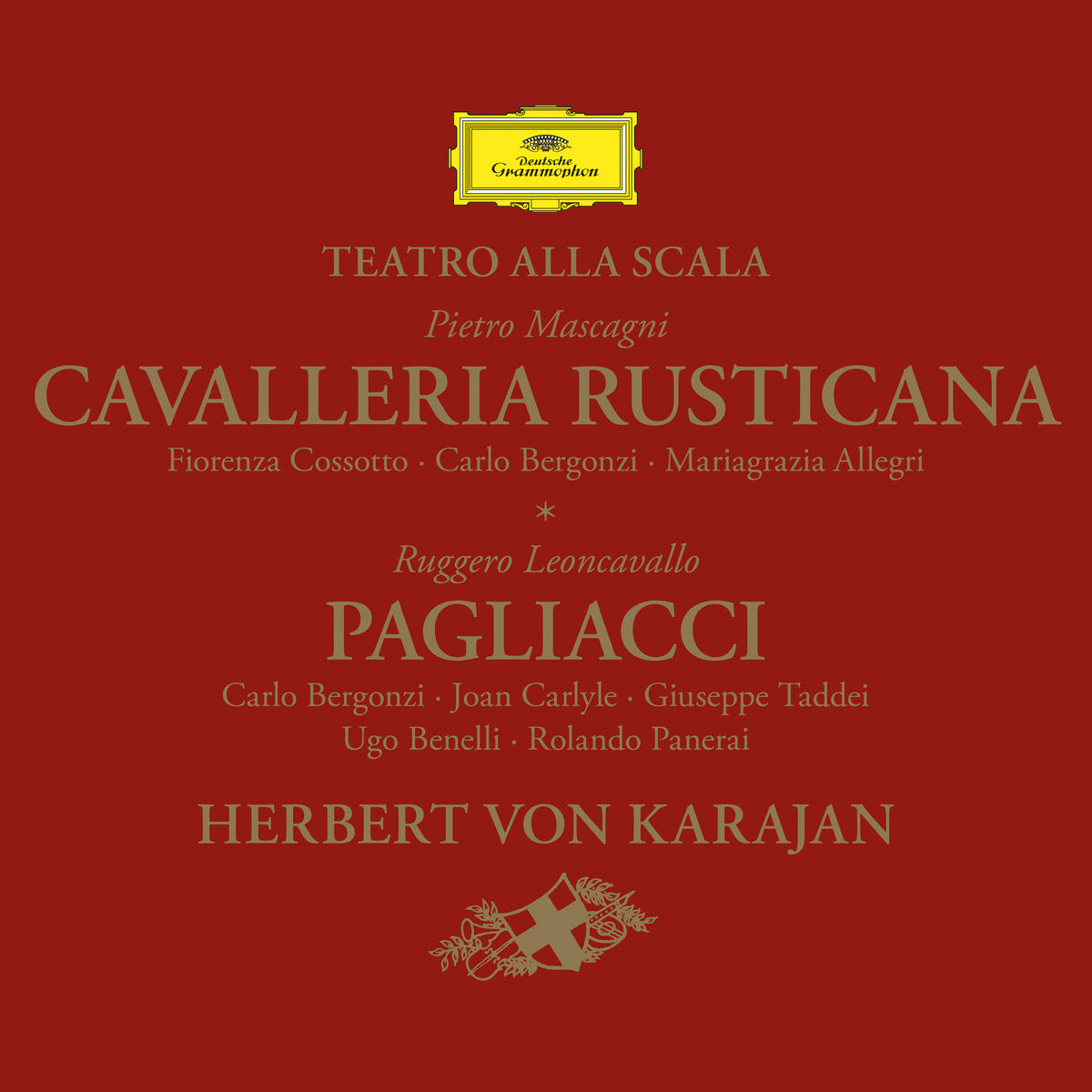 Herbert von Karajan - Mascagni: Cavalleria rusticana; Leoncavallo: Pagliacci (1966/2018) [FLAC 24bit/96Hz]