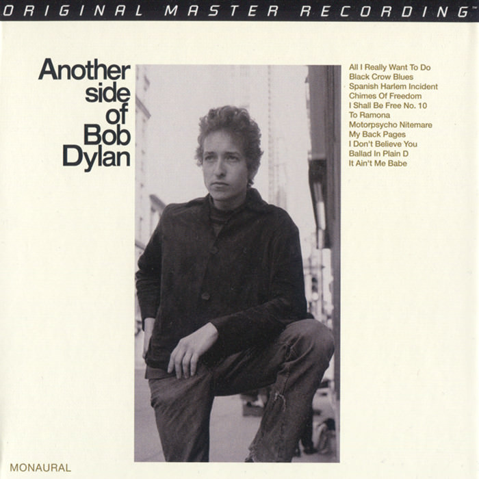 Bob Dylan - Another Side Of Bob Dylan (1964) [Monoural - MFSL 2018] {SACD ISO + FLAC 24bit/88,2kHz}