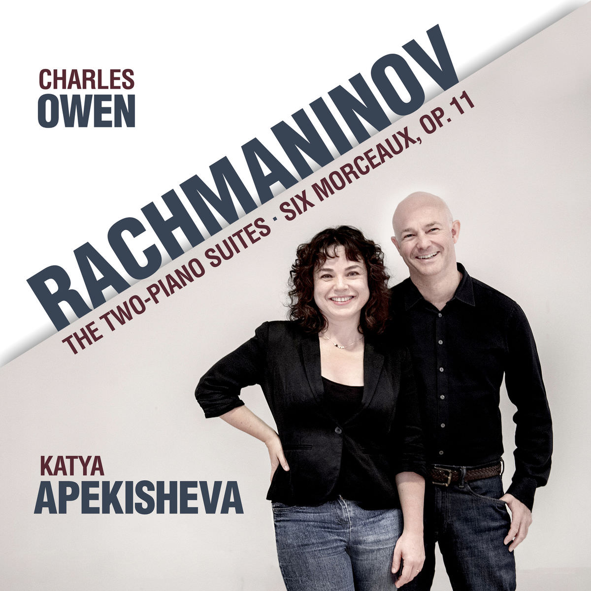 Charles Owen & Katya Apekishiva – Rachmaninov: Two-Piano Suites & Six Morceaux, Op. 11 (2018) [Qobuz FLAC 24bit/96kHz]